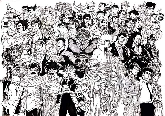 繪師把相關性的角色都畫在一起《最強老爸大集合》這張感覺真的超帥氣的 繪師把相關性的角色都畫在一起《最強老爸大集合》這張感覺真的超帥氣的