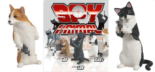 限制級注意《SPY動物狙擊手》拿槍的扭蛋擺在公司好合適 限制級注意《SPY動物狙擊手》拿槍的扭蛋擺在公司好合適