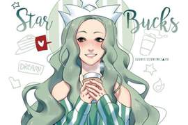《當連鎖品牌變成漫畫人物》星巴克萌成這樣太犯規啦~ 《當連鎖品牌變成漫畫人物》星巴克萌成這樣太犯規啦~