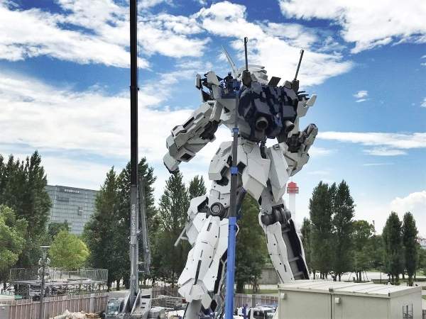 可變形x50處發光機制《台場「獨角獸鋼彈」》9月24日展示開始★