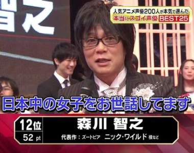《聲優總選舉》由200位人氣聲優投票選出來的大前輩們 《聲優總選舉》由200位人氣聲優投票選出來的大前輩們