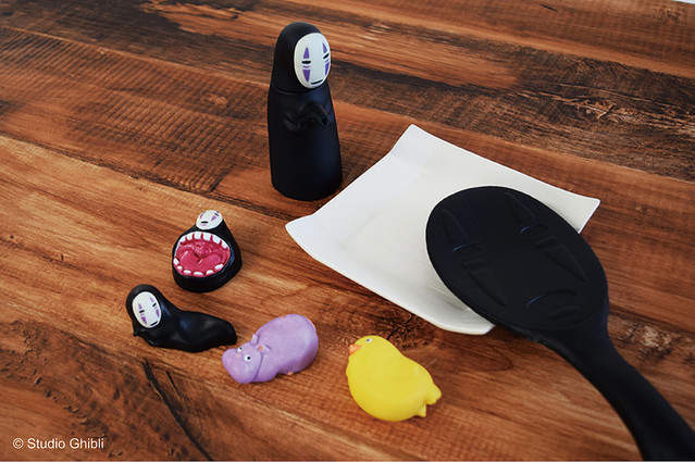 《神隱少女餐桌雜貨小物》無臉男雙手送醬油也太可愛了吧♥