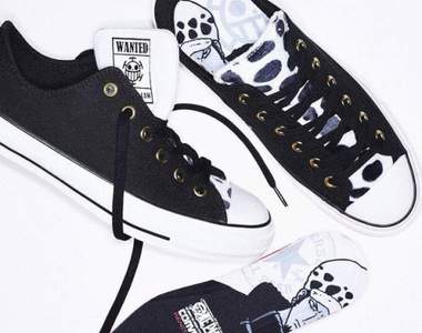 《Converse航海王聯名鞋》托拉法爾加·羅低筒款一併帥氣登場 《Converse航海王聯名鞋》托拉法爾加·羅低筒款一併帥氣登場