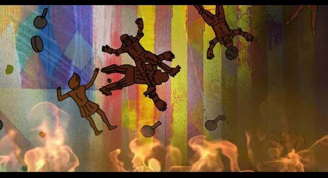 動畫電影《我的整所高中沉進海裡了》畫面讓人不蘇服的陰暗黑色喜劇