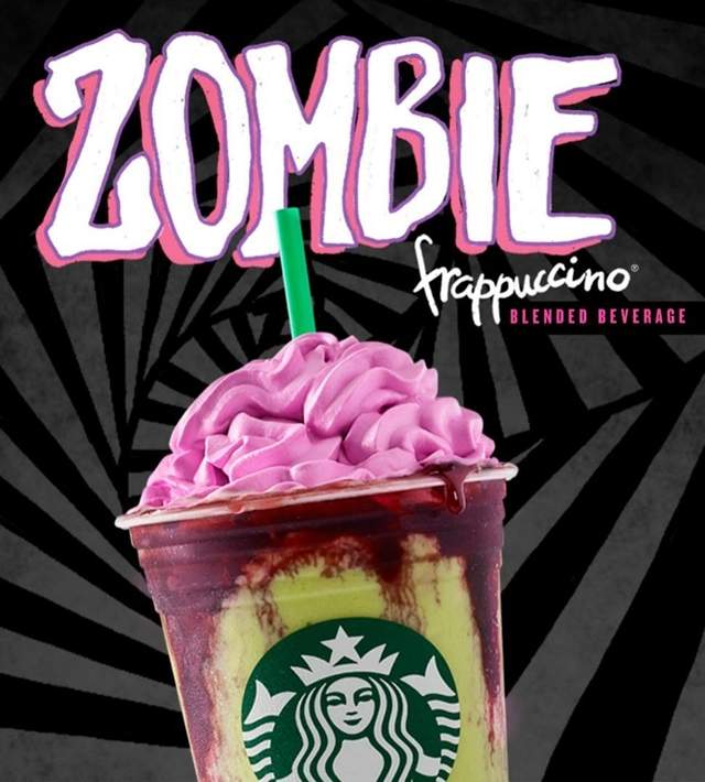 星巴克萬聖節期間限定《殭屍星冰樂》想知道大腦喝起來的口感是什麼嗎? 星巴克萬聖節期間限定《殭屍星冰樂》想知道大腦喝起來的口感是什麼嗎?