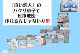 《白色戀人盜版地圖》明明是北海道銘菓卻在日本各地都有山寨版 《白色戀人盜版地圖》明明是北海道銘菓卻在日本各地都有山寨版
