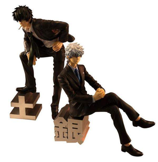 《土方十四郎西裝G.E.M.模型》跟菁英銀時配一對的畫面超美好❤ 《土方十四郎西裝G.E.M.模型》跟菁英銀時配一對的畫面超美好❤