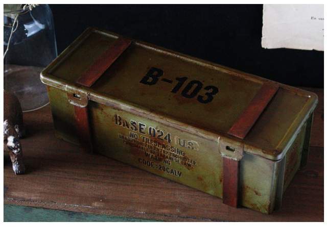 《自製軍用鏽感收納箱》別人絕對不會知道那原來是個塑膠盒