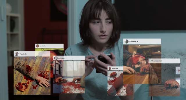 恐怖短片《不是一個人》自拍標籤千萬不要寫一個人在家...