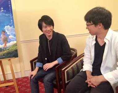 情深義重《你的名字上映一週年》神木隆之介凌晨就打電話給新海誠 情深義重《你的名字上映一週年》神木隆之介凌晨就打電話給新海誠