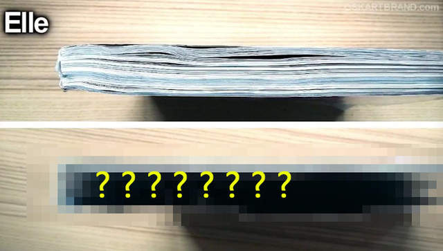 《把時尚雜誌廣告撕光》猜猜這樣到最後還剩幾頁？