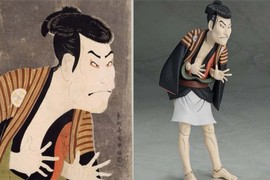 桌上美術館《浮世繪figma可動模型》重要文化財國寶名作模型化 桌上美術館《浮世繪figma可動模型》重要文化財國寶名作模型化