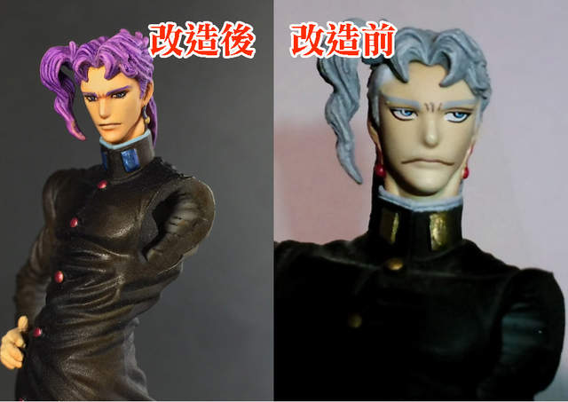 《JOJO模型重新上色改造》邪神到他手裡都變男神 《JOJO模型重新上色改造》邪神到他手裡都變男神