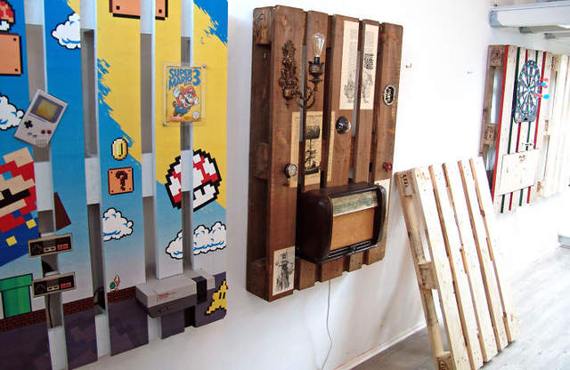 《棧板DIY裝飾》原來老舊的棧板可以這樣玩 《棧板DIY裝飾》原來老舊的棧板可以這樣玩