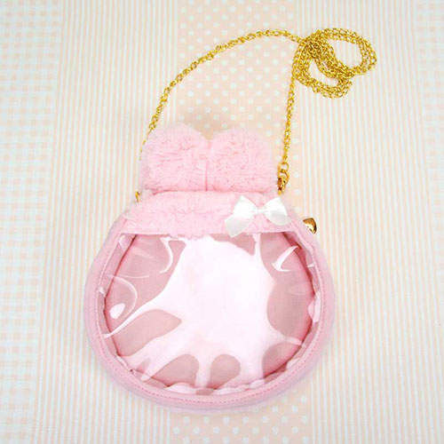 少女感十足《粉紅兔子痛包》光是拿著就充滿了少女心 少女感十足《粉紅兔子痛包》光是拿著就充滿了少女心