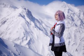 Coserゆう94狂《為還原登上2000米雪山取景拍攝》Fate/Grand Order 瑪修姬莉葉萊特 Coserゆう94狂《為還原登上2000米雪山取景拍攝》Fate/Grand Order 瑪修姬莉葉萊特