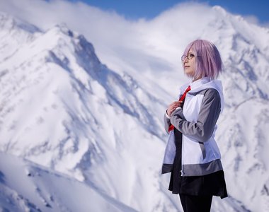 Coserゆう94狂《為還原登上2000米雪山取景拍攝》Fate/Grand Order 瑪修姬莉葉萊特 Coserゆう94狂《為還原登上2000米雪山取景拍攝》Fate/Grand Order 瑪修姬莉葉萊特
