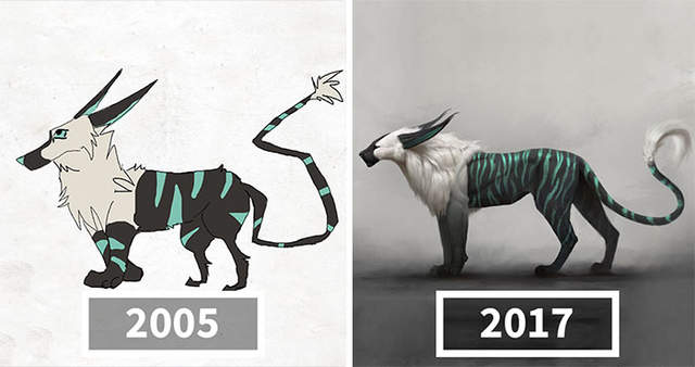 《繪師進化錄》試著再把當年的作品拿出來畫一次吧 《繪師進化錄》試著再把當年的作品拿出來畫一次吧