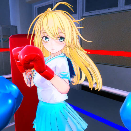 《把美少女打到趴》拳擊遊戲一直打一直打然後直接推倒可以嗎！？