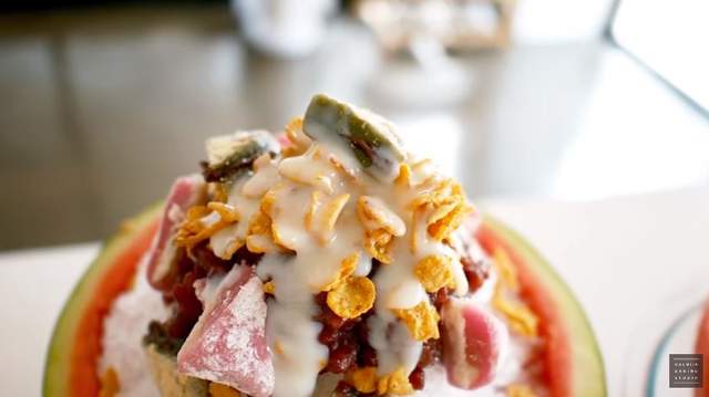 阿妙也不手殘食譜《健康西瓜八寶冰》想成為孩子王趁現在