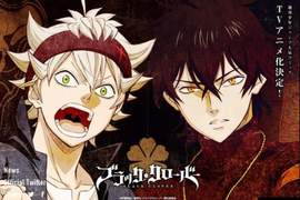 10月新番動畫《黑色五葉草》公布雙主角聲優為島崎信長&梶原岳人 10月新番動畫《黑色五葉草》公布雙主角聲優為島崎信長&梶原岳人