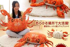 超擬真《大閘蟹抱枕》一年四季都可以聞到濃濃的蟹膏香(並沒有 超擬真《大閘蟹抱枕》一年四季都可以聞到濃濃的蟹膏香(並沒有