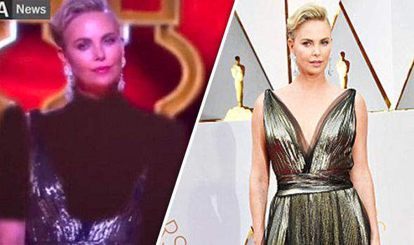 《伊朗看到的奧斯卡跟我們不一樣》莎莉賽隆的露肩禮服不見了...