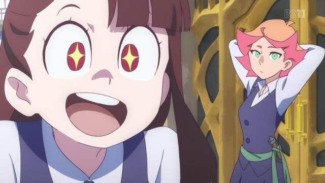 《小魔女學園文具Cafe》提供動畫設定畫讓粉絲塗塗寫寫