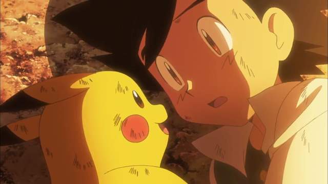 寶可夢新劇場版《比較新舊版小智與皮卡丘互動》聽到熟悉的片頭曲就哭了……