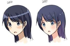 一張圖看《2010~2017年動畫畫風有什麼改變》哪個比較可愛呢? 一張圖看《2010~2017年動畫畫風有什麼改變》哪個比較可愛呢?