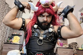 《庫巴姬》看膩了嗎?來看看陽剛派《庫巴性轉Cosplay》好像別有一番風味啊 《庫巴姬》看膩了嗎?來看看陽剛派《庫巴性轉Cosplay》好像別有一番風味啊