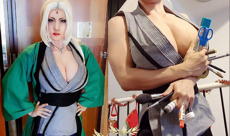 【有片】火影忍者變成《急救忍者》《綱手奶奶》胸部變成百寶袋居然還塞了定型液 【有片】火影忍者變成《急救忍者》《綱手奶奶》胸部變成百寶袋居然還塞了定型液