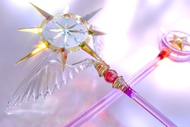 庫洛魔法使透明卡片篇《網友製作的3D版夢之鑰》美到想求出精品版 庫洛魔法使透明卡片篇《網友製作的3D版夢之鑰》美到想求出精品版