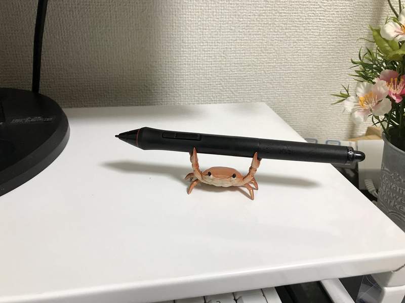 爆紅《螃蟹筆架》嘿咻嘿咻～主子我幫你把XX拿來啦（搬運中）