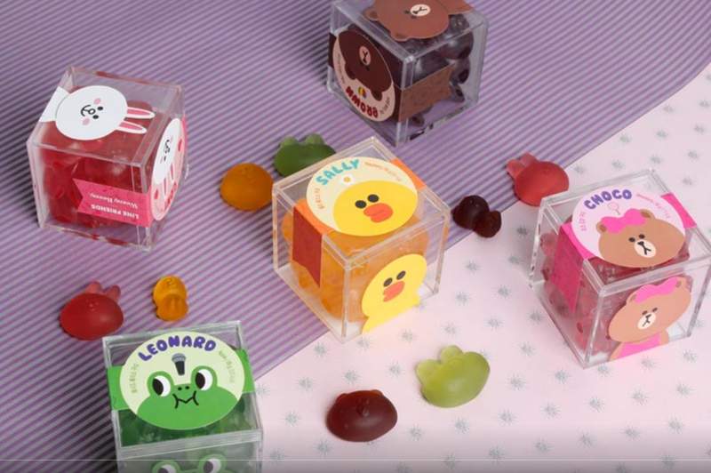 吃完還可以當裝飾《LineFriend軟糖》韓國超可愛限定品上市