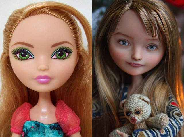 烏克蘭《娃娃化妝師》神改造 從量產娃娃變成獨一無二好朋友 烏克蘭《娃娃化妝師》神改造 從量產娃娃變成獨一無二好朋友