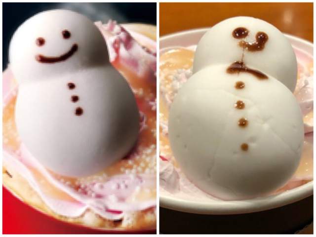 《日本冬季限定的雪人拿鐵》萌到客人卻也整慘了店員...（淚笑）