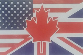 店家英文服務引話題《英美加合體國旗》是不是會惹到其他國…… 店家英文服務引話題《英美加合體國旗》是不是會惹到其他國……