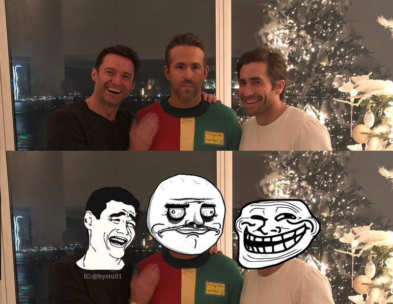 《萊恩雷諾斯又變梗圖了》被嘲笑了無奈模樣實在太經典...