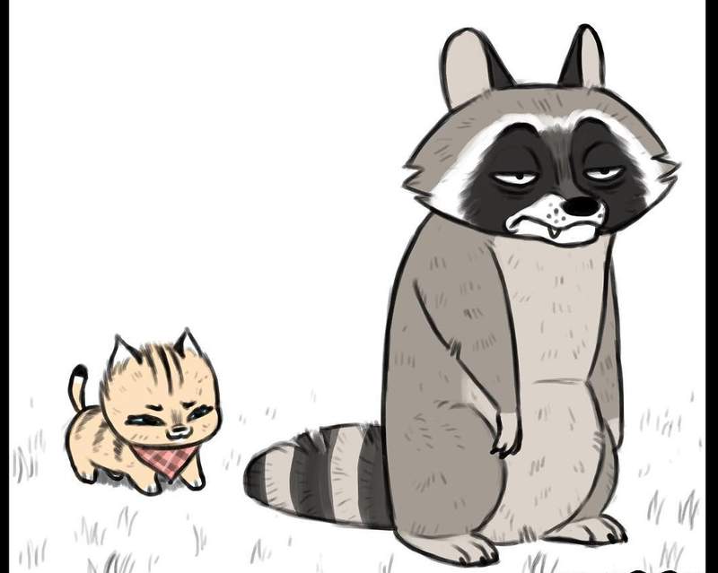 《軍犬與家貓》最新故事 小貓你終於學壞了嗎ww 《軍犬與家貓》最新故事 小貓你終於學壞了嗎ww