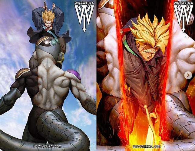 《動漫人物3D閃卡》Wizyakuza 藝術家的創作帥到讓我下巴掉下來