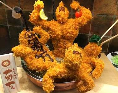 《炸豬排金肉人》千葉縣阿宅開豬排店擺出金肉人豬排樣品網路爆紅 《炸豬排金肉人》千葉縣阿宅開豬排店擺出金肉人豬排樣品網路爆紅