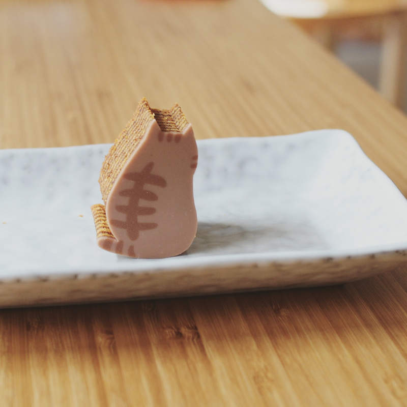 貓的伴手禮《貓的年輪蛋糕》偷偷藏在蛋糕裡的可愛貓咪背影❤