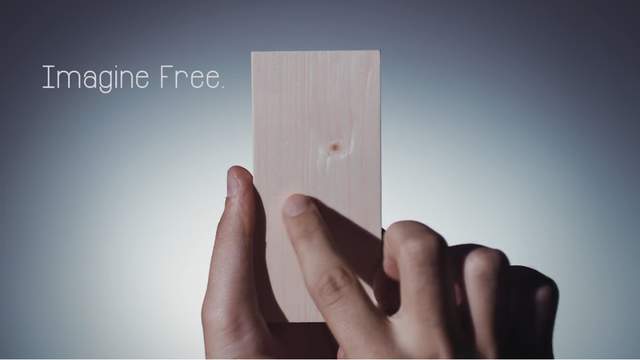 日本新推木板手機《板Phone》耐摔防水還不用充電的新型手機ww