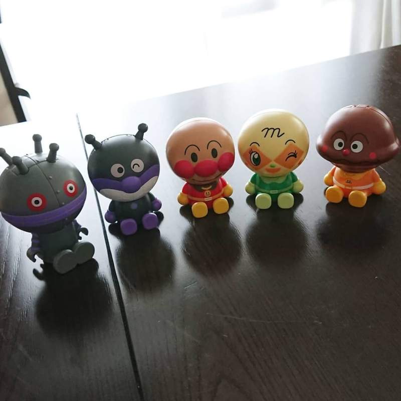 環保轉蛋《麵包超人造型扭蛋》第三彈 連組裝都省了～打開拉出來再蓋起來就完成