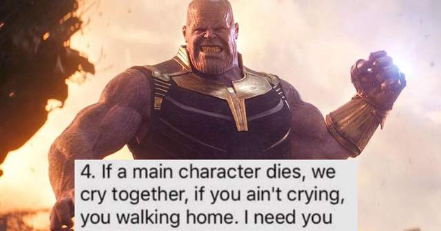 約會看《復仇者聯盟無限之戰》與女友約法六章 到底是認真還是在惡搞？