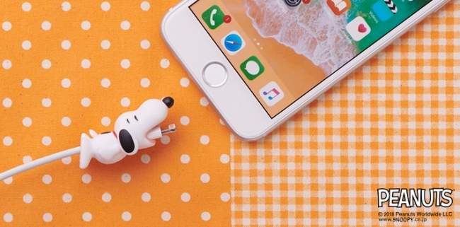 《史努比傳輸線保護套》四款造型加上糊塗塌客敲可愛❤