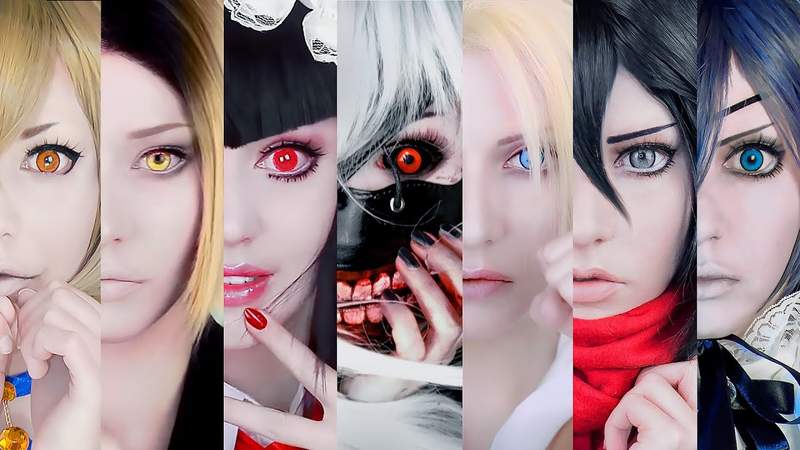 Cos玩家「Kleiner Pixel」的《Cosplay彩妝教學》角色妝好就傳神