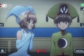 《庫洛魔法使透明卡篇》小櫻與小狼的水族館約會~比對初代與雪兔約會畫面 《庫洛魔法使透明卡篇》小櫻與小狼的水族館約會~比對初代與雪兔約會畫面