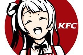 印尼盜版肯德基《用LoveLive的小鳥當logo的山寨速食店》還改名叫「DFC」呦XD 印尼盜版肯德基《用LoveLive的小鳥當logo的山寨速食店》還改名叫「DFC」呦XD